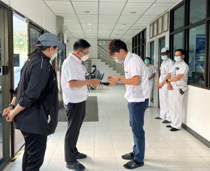 คุณพัฒนศักดิ์  แสนสมรส กรรมการผู้จัดการ บริษัท พี ควอลิตี้ แมชชีน พาร์ท จำกัด ให้การต้อนรับลูกค้าจาก KOBOTA  Procurement & trading (Thailand) Co.,Ltd. และ PT. KUBOTA INDONESIA เข้าเยี่ยมชมกระบวนการผลิต กระบวนการควบคุมคุณภาพ พร้อมหารือเกี่ยวกับแผนการดำเนินงาน New model ในวันที่ 2 พฤศจิกายน 2565